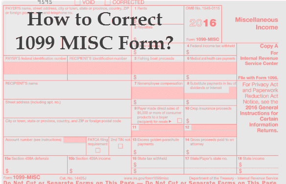 How to Correct a 1099 Form